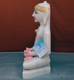 Picture of 13S14 Super White Simandhar Swami 13” Murti 13S14