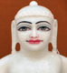 Picture of 13S16 Super White Simandhar Swami 13” Murti 13S16