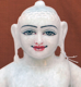 Picture of 13S19 Super White Simandhar Swami 13” Murti 13S19