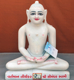 Picture of 13S20 Super White Simandhar Swami 13” Murti 13S20