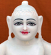 Picture of 13S20 Super White Simandhar Swami 13” Murti 13S20