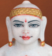 Picture of 13S24 Super White Simandhar Swami 13” Murti 13S24