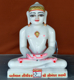 Picture of 13S33 Super White Simandhar Swami 13” Murti 13S33