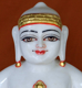 Picture of 13S33 Super White Simandhar Swami 13” Murti 13S33