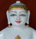 Picture of 13S34 Super White Simandhar Swami 13” Murti 13S34