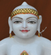 Picture of 17S01 Super White Simandhar Swami 17” Murti 17S01