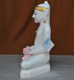 Picture of 17S02 Super White Simandhar Swami 17” Murti 17S02