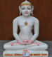 Picture of 17S03 Super White Simandhar Swami 17” Murti 17S03