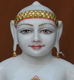 Picture of 17S03 Super White Simandhar Swami 17” Murti 17S03