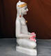 Picture of 17NW5  Normal White Simandhar Swami 17” Murti 17NW5
