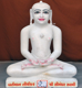 Picture of 17S8  Super White Simandhar Swami 17” Murti 17S8