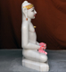 Picture of 17SW7  Super White Simandhar Swami 17” Murti 17SW7