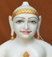 Picture of 19SW1  Super White Simandhar Swami 19” Murti 19SW1