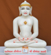 Picture of 19SW3  Super White Simandhar Swami 19” Murti 19SW3