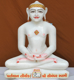 Picture of 19SW5  Super White Simandhar Swami 19” Murti 19SW5