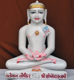 Picture of 23S2 Super White Simandhar Swami 23” Murti 23S2