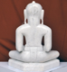 Picture of 23S3 Super White Simandhar Swami 23” Murti 23S3