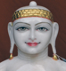 Picture of 23S4 Super White Simandhar Swami 23” Murti 23S4