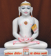 Picture of 19N5 Normal White Simandhar Swami 19” Murti 19N5