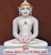 Picture of 19N2 Normal White Simandhar Swami 19” Murti 19N2