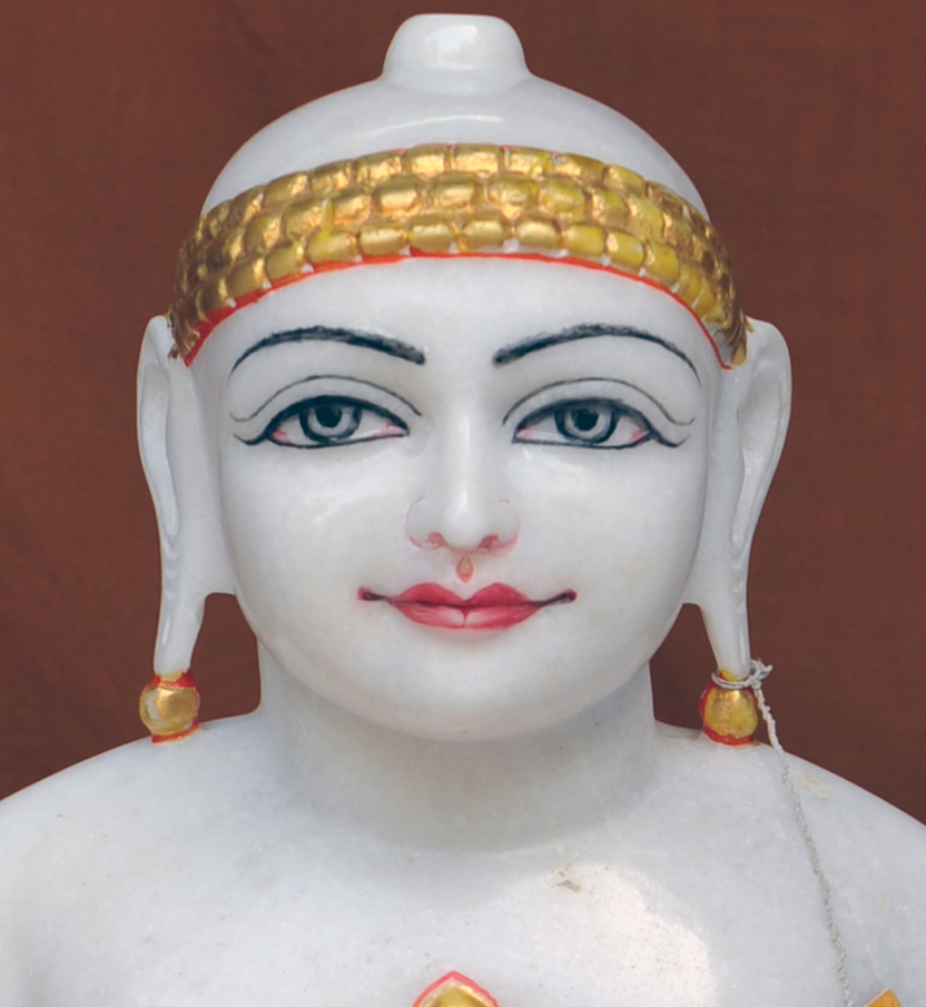 19N1 Normal White Simandhar Swami 19” Murti 19N1 | Dada Bhagwan Store