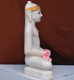 Picture of 19N1 Normal White Simandhar Swami 19” Murti 19N1