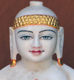 Picture of 15N2 Normal White Simandhar Swami 15” Murti 15N2