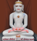 Picture of 41SW2 Super White Simandhar Swami 41” Murti 41SW2