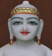 Picture of 13N47 Normal White Simandhar Swami 13” Murti 13N47