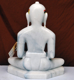 Picture of 13N47 Normal White Simandhar Swami 13” Murti 13N47
