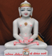 Picture of 13N45 Normal White Simandhar Swami 13” Murti 13N45