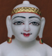 Picture of 13N43 Normal White Simandhar Swami 13” Murti 13N43