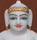 Picture of 11SW42 Super White Simandhar Swami 11” Murti 11SW42