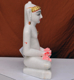 Picture of 11SW42 Super White Simandhar Swami 11” Murti 11SW42