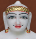 Picture of 11SW44 Super White Simandhar Swami 11” Murti 11SW44