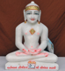 Picture of 11SW45 Super White Simandhar Swami 11” Murti 11SW45
