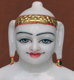 Picture of 11SW46 Super White Simandhar Swami 11” Murti 11SW46