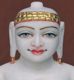 Picture of 11SW50 Super White Simandhar Swami 11” Murti 11SW50