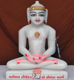 Picture of 11SW51 Super White Simandhar Swami 11” Murti 11SW51