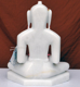 Picture of 11SW51 Super White Simandhar Swami 11” Murti 11SW51