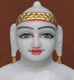 Picture of 11SW52 Super White Simandhar Swami 11” Murti 11SW52