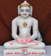 Picture of 11SW54 Super White Simandhar Swami 11” Murti 11SW54