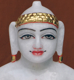 Picture of 11SW57 Super White Simandhar Swami 11” Murti 11SW57