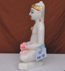 Picture of 11SW58 Super White Simandhar Swami 11” Murti 11SW58