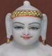 Picture of 11SW63 Super White Simandhar Swami 11” Murti 11SW63