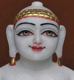 Picture of 13SW46 Super White Simandhar Swami 13” Murti 13SW46