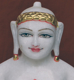 Picture of 13SW47 Super White Simandhar Swami 13” Murti 13SW47