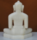 Picture of 11NW38 Normal White Simandhar Swami 11” Murti 11NW38