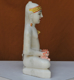 Picture of 11NW39 Normal White Simandhar Swami 11” Murti 11NW39