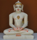 Picture of 11NW40 Normal White Simandhar Swami 11” Murti 11NW40